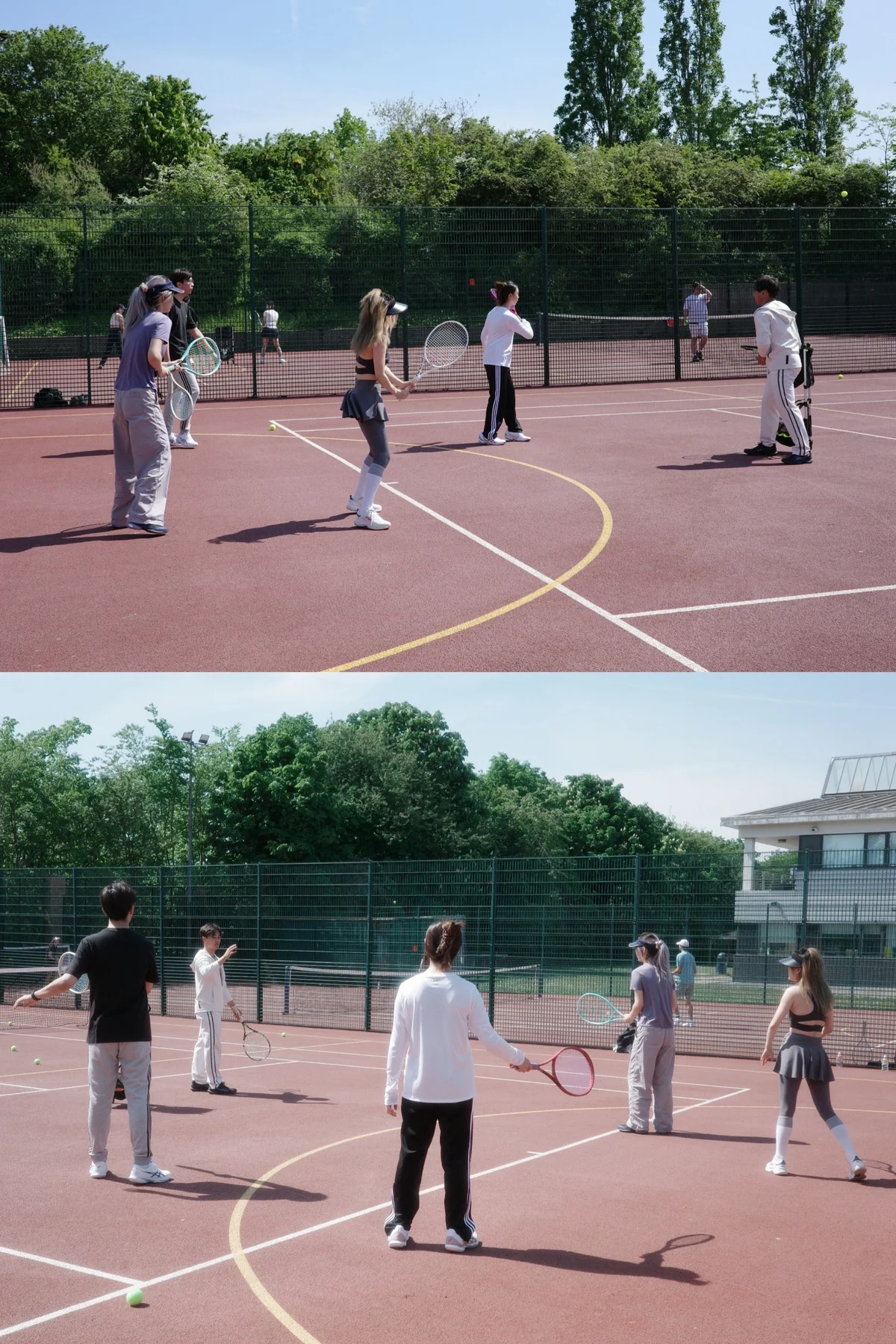 Commercial lifestyle photography for a tennis coaching campaign